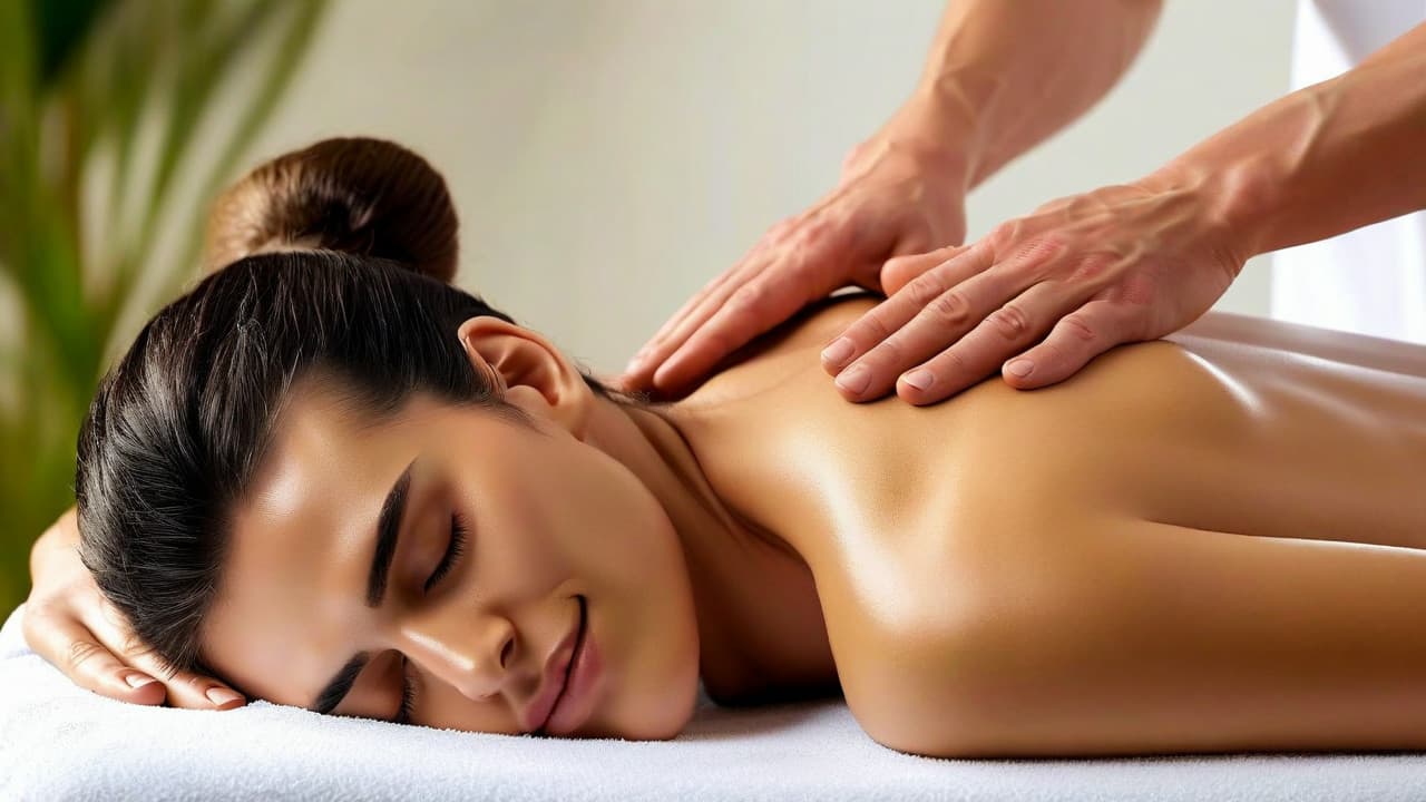Whole body oil massage